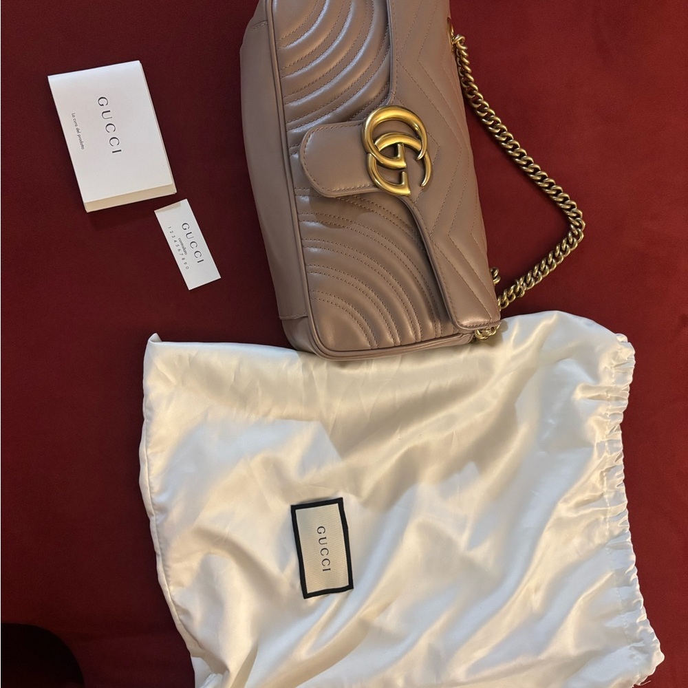 Gucci GG Marmont quilted leather shoulder bag